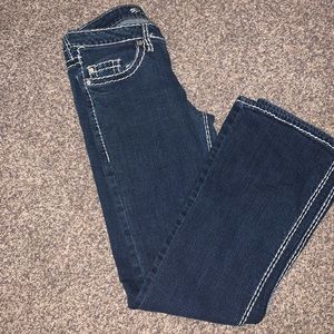 Blue asphalt jeans